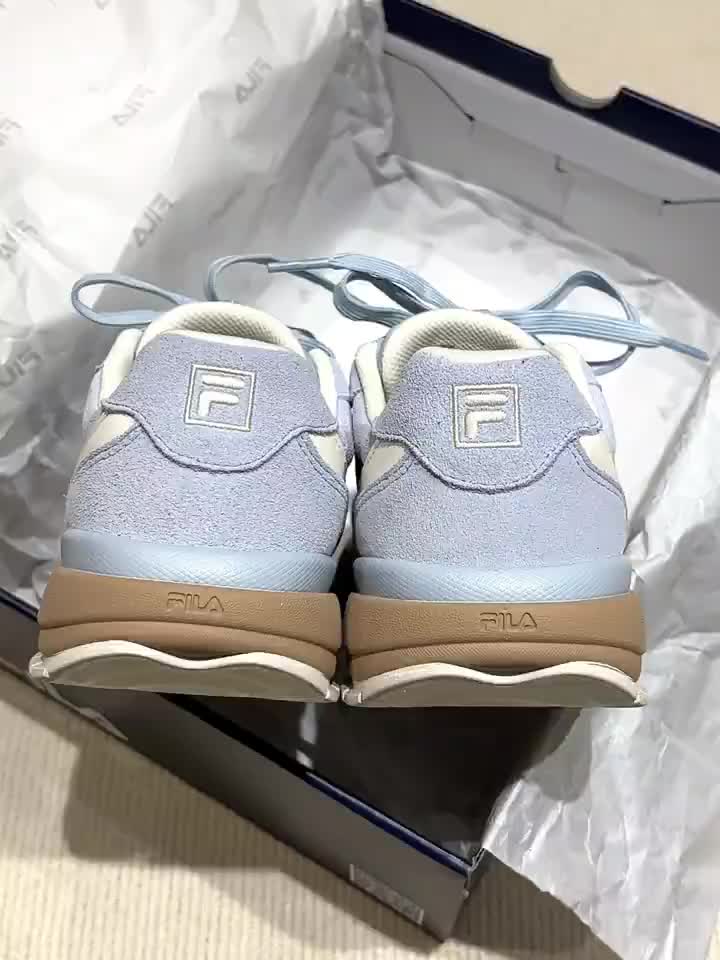 我的天🩵被斐乐这双德训鞋给拿捏住啦～