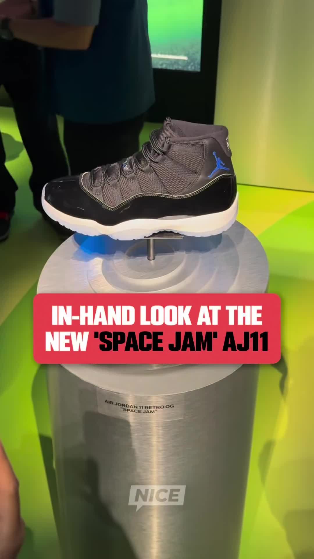 AJ11大灌篮实拍｜Air Jordan11 OG太空大灌篮高帮篮球鞋