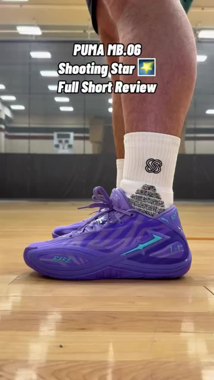 紫色流星降临✨PUMA MB.06「Shooting Star」拉梅洛·鲍尔6代