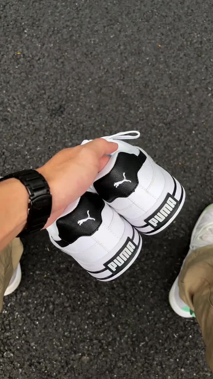 真的很爱彪马的奥利奥配色！！ 黑白色系跟