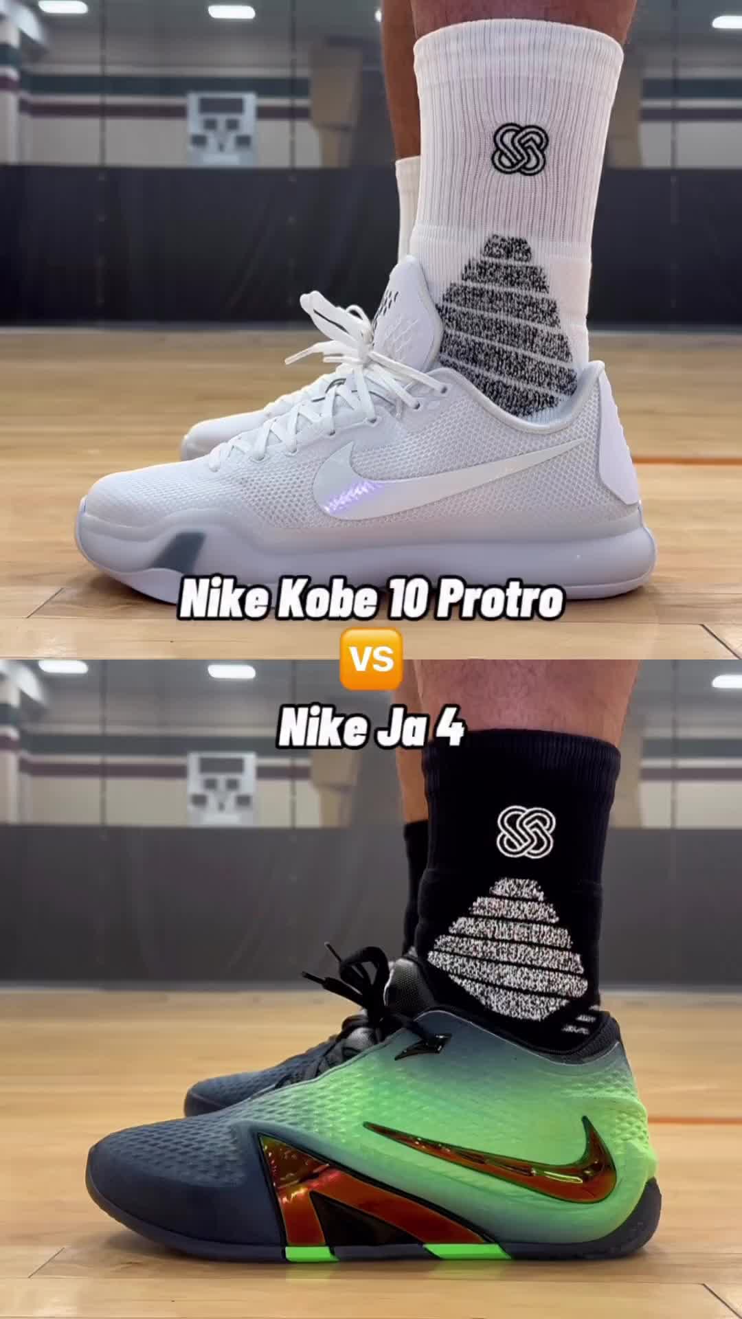 Kobe10 Protro VS JA4莫兰特4代｜后卫球鞋横向对比解析