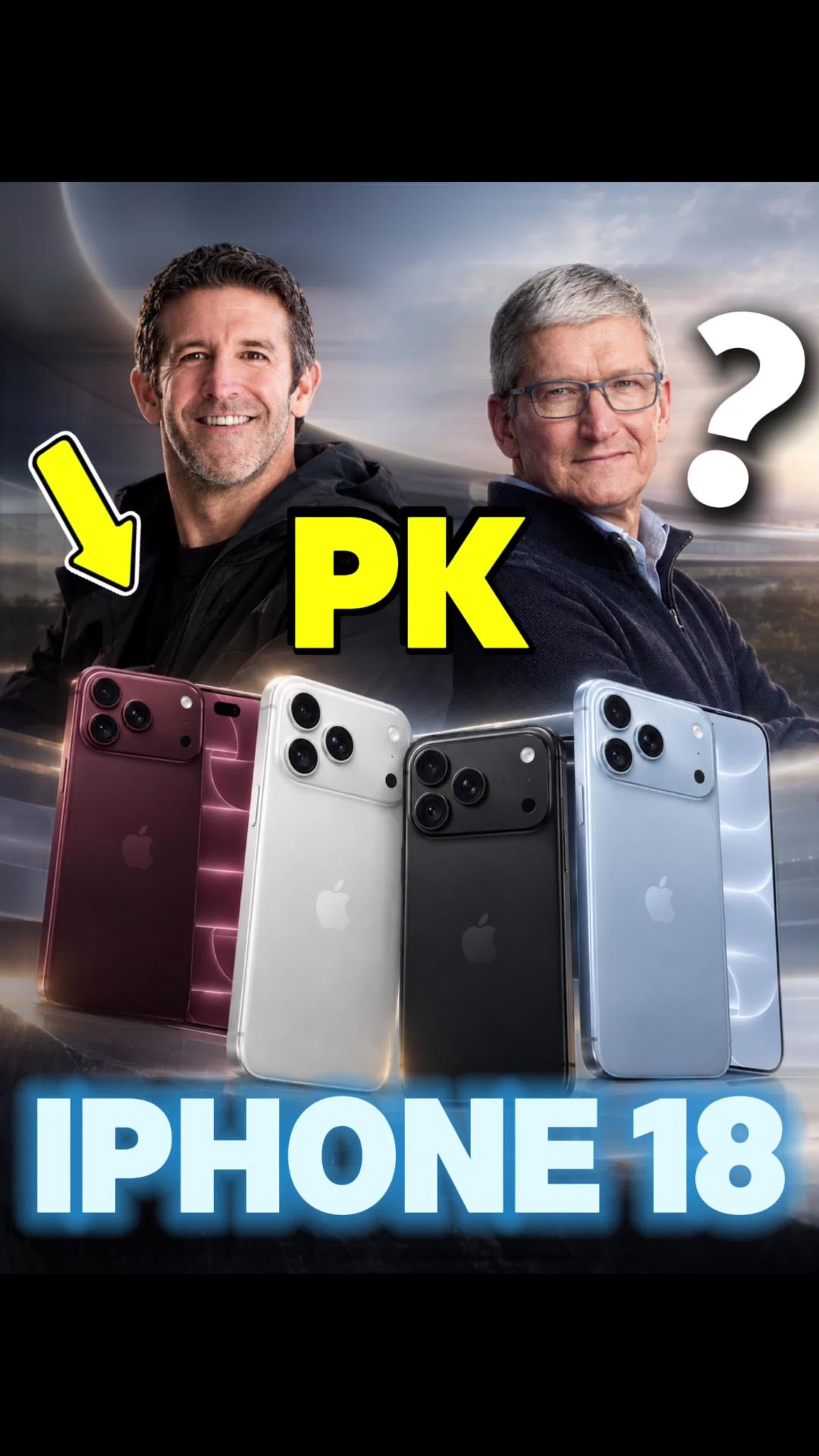 iPhone 18 Pro这次有点东西！4K 60帧来了！
