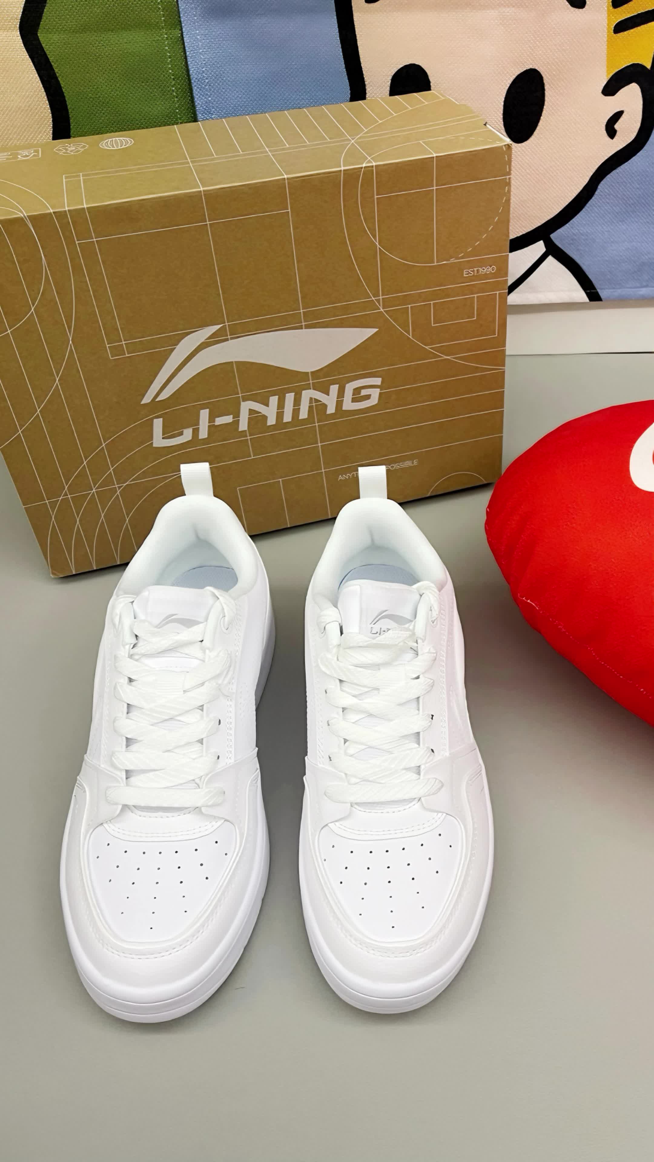 🔥100左右的李宁小白鞋真的很香～