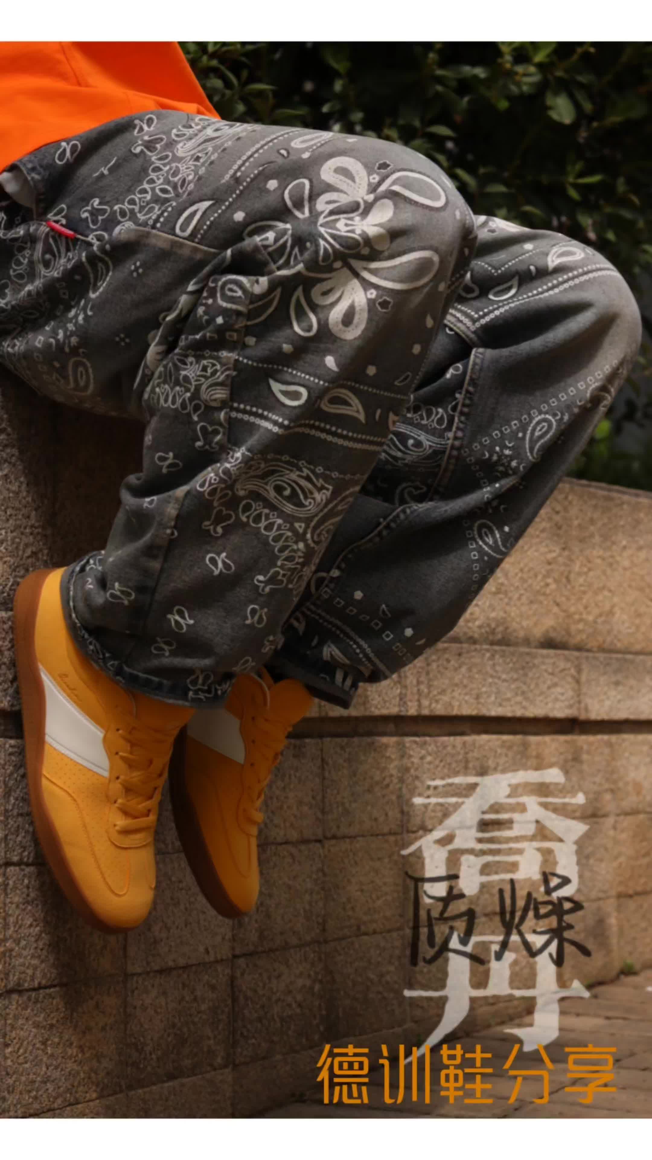 春季多巴胺色系波浪德训鞋分享