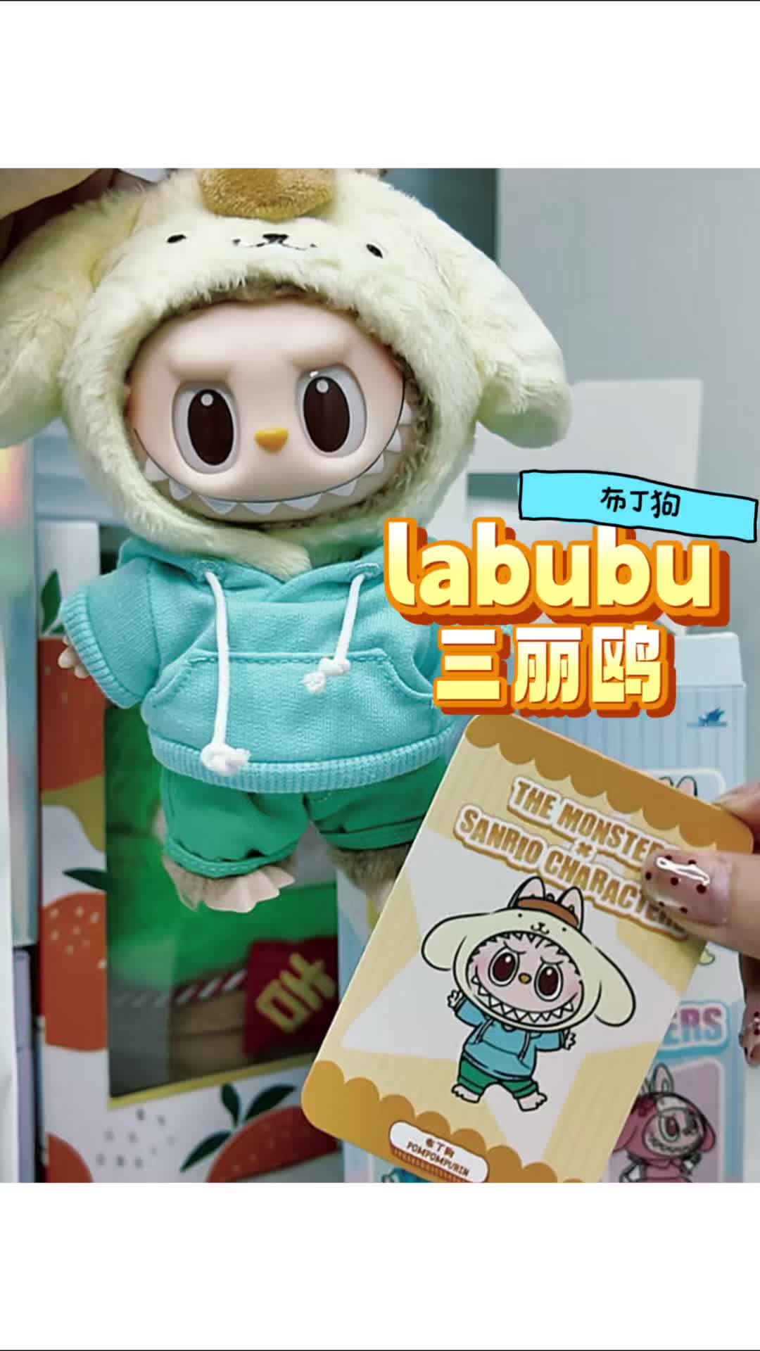 LABUBU × 三丽鸥布丁狗梦幻联动✨