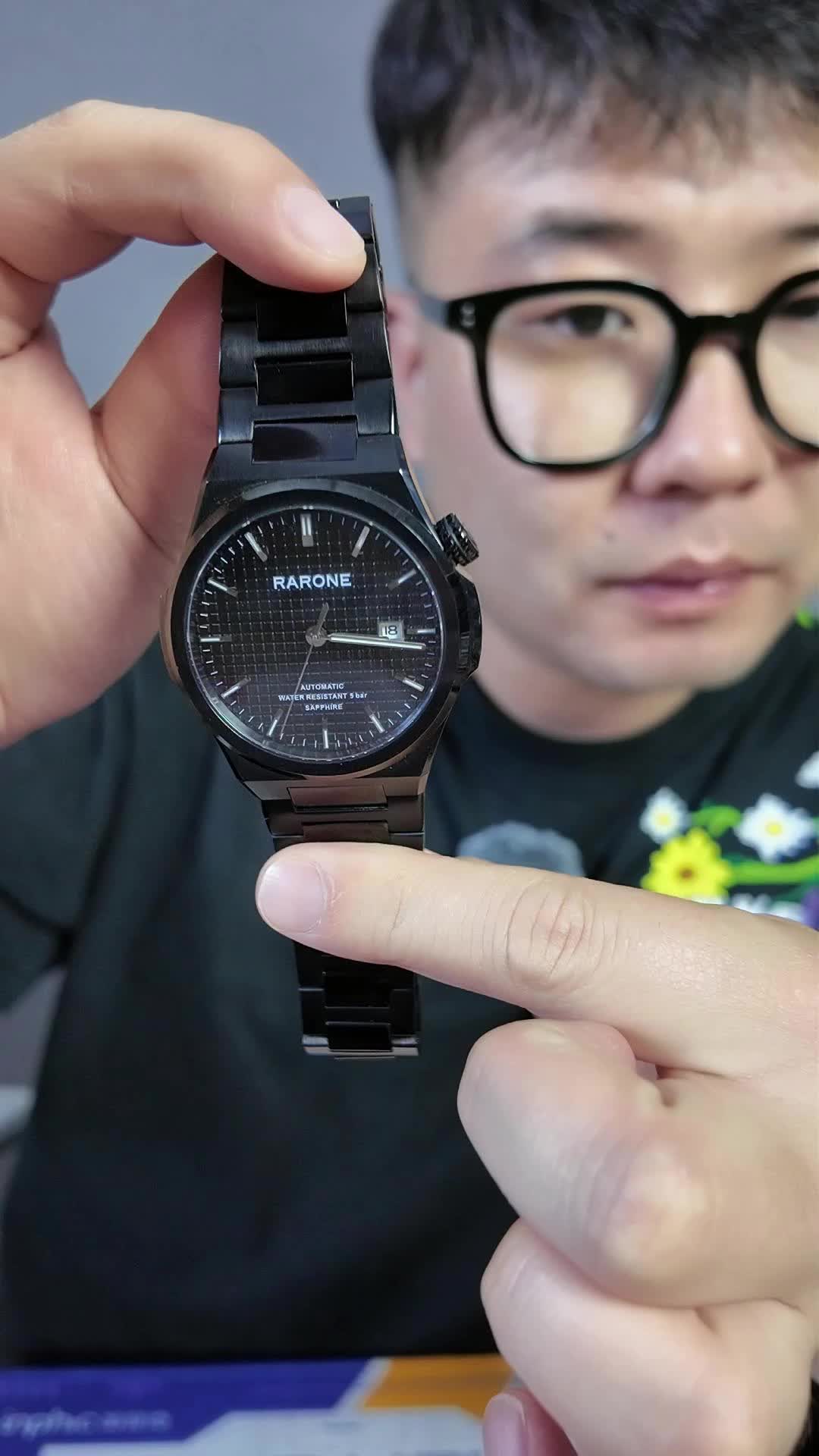 轻商务休闲机械腕表！毕业季礼物怎么样？