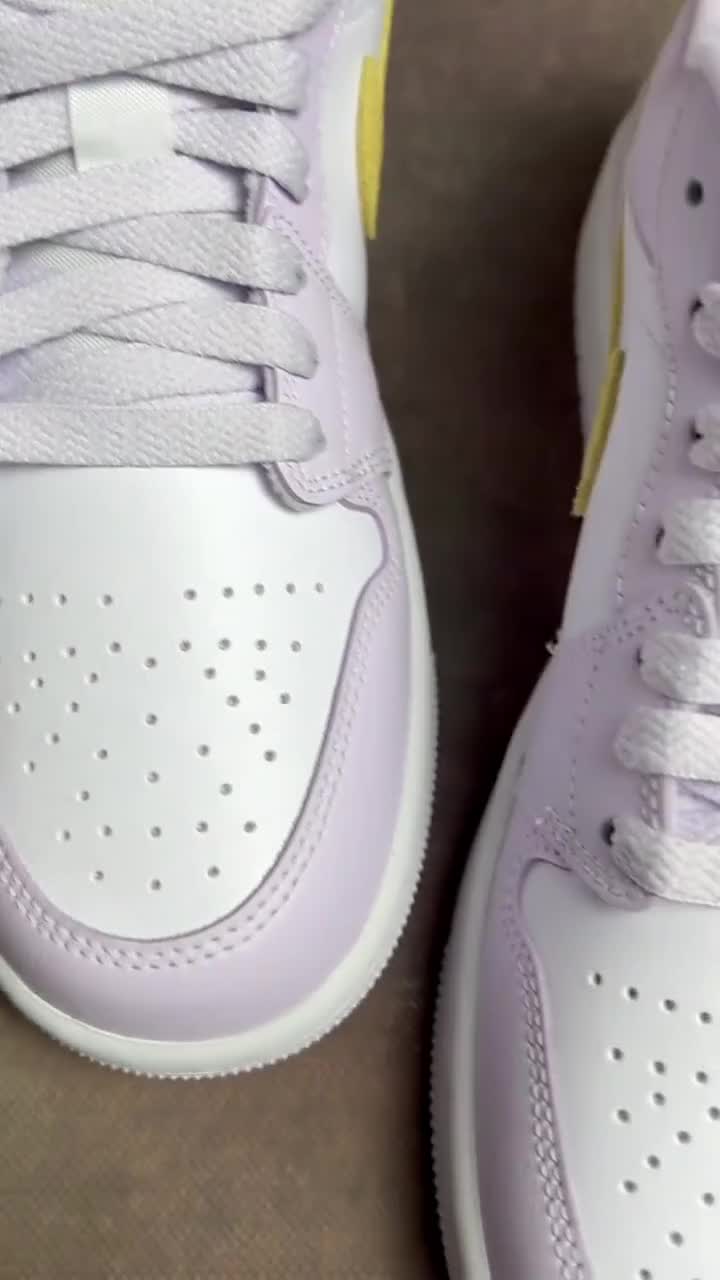 Air Jordan 1 反光 复古篮球鞋 潮流 运动休闲鞋