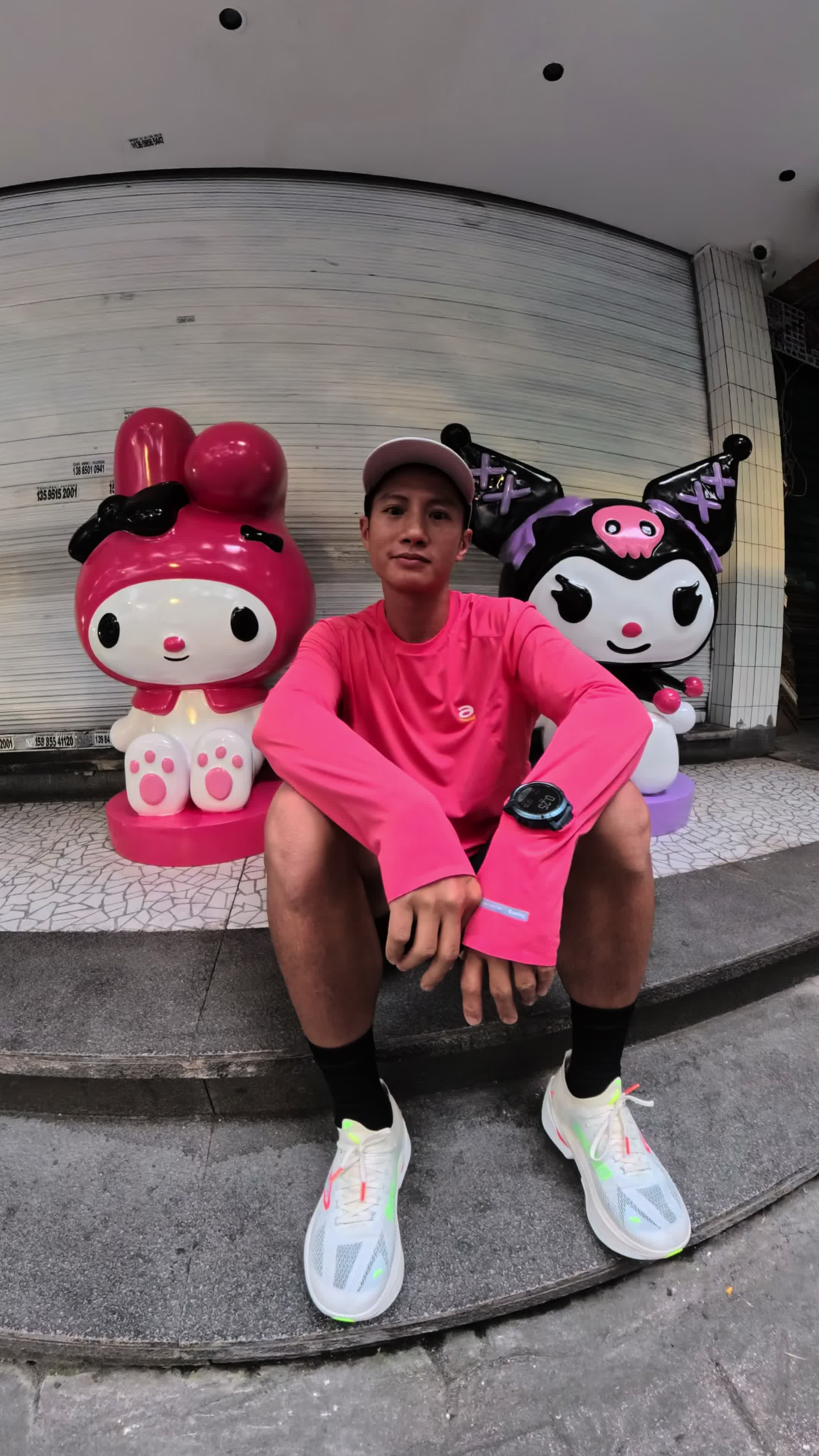 为了在贵阳跑个步，所以我…