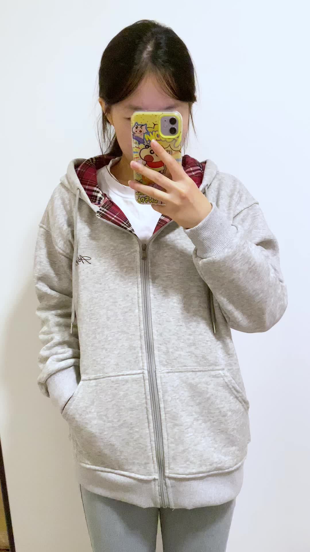 OOTD 灰色外套