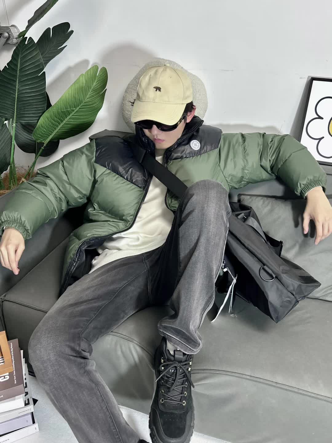 冬季叠穿搭配 又又变成帅哥啦！