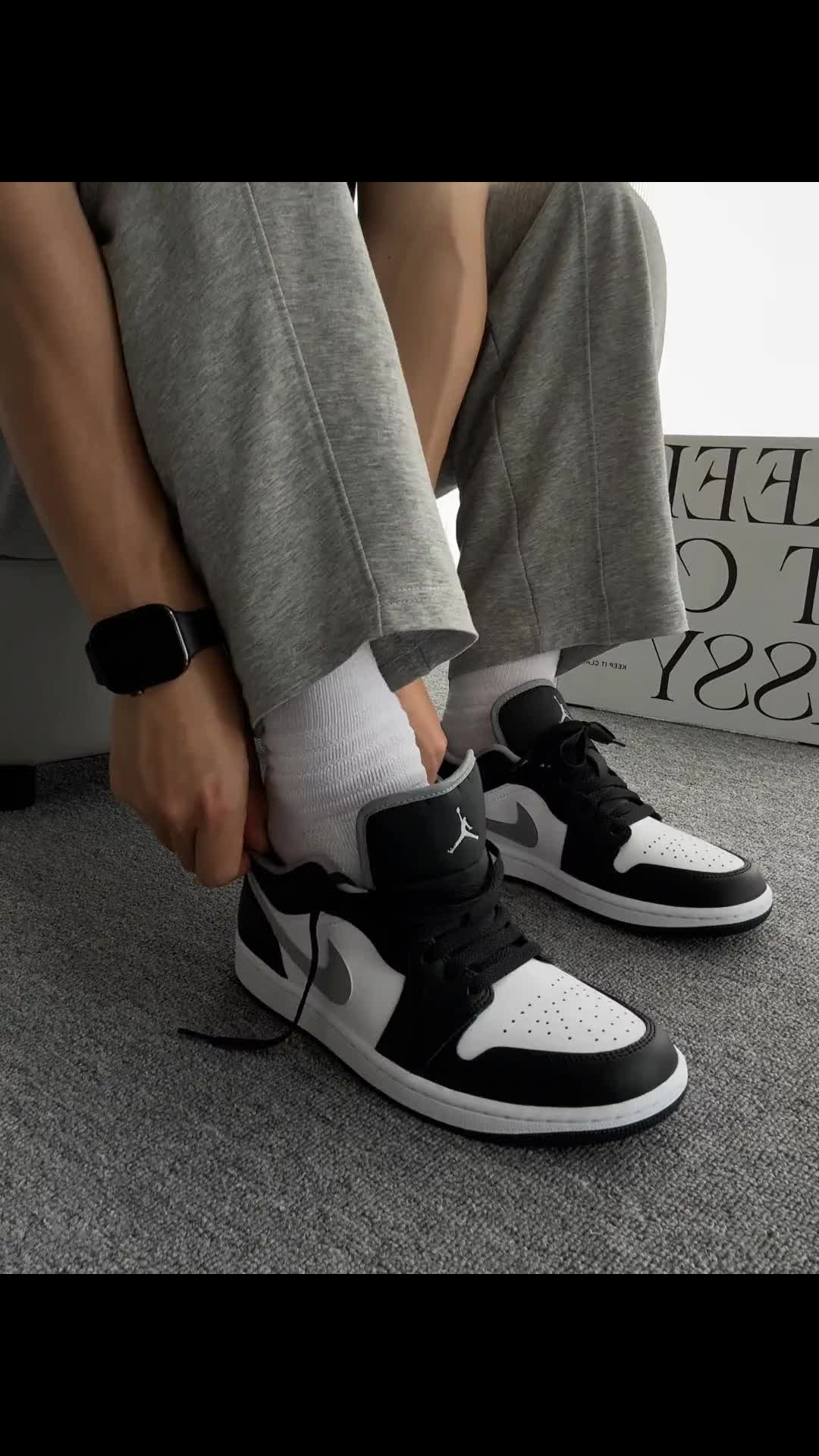 Nike影子灰AJ1 百搭王