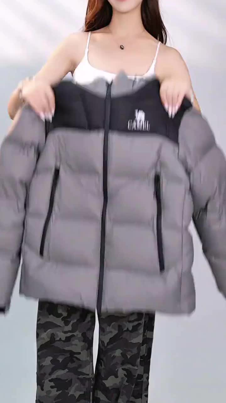 骆驼冬季加厚保暖男女防风防泼水羽绒服嘎嘎推荐入手