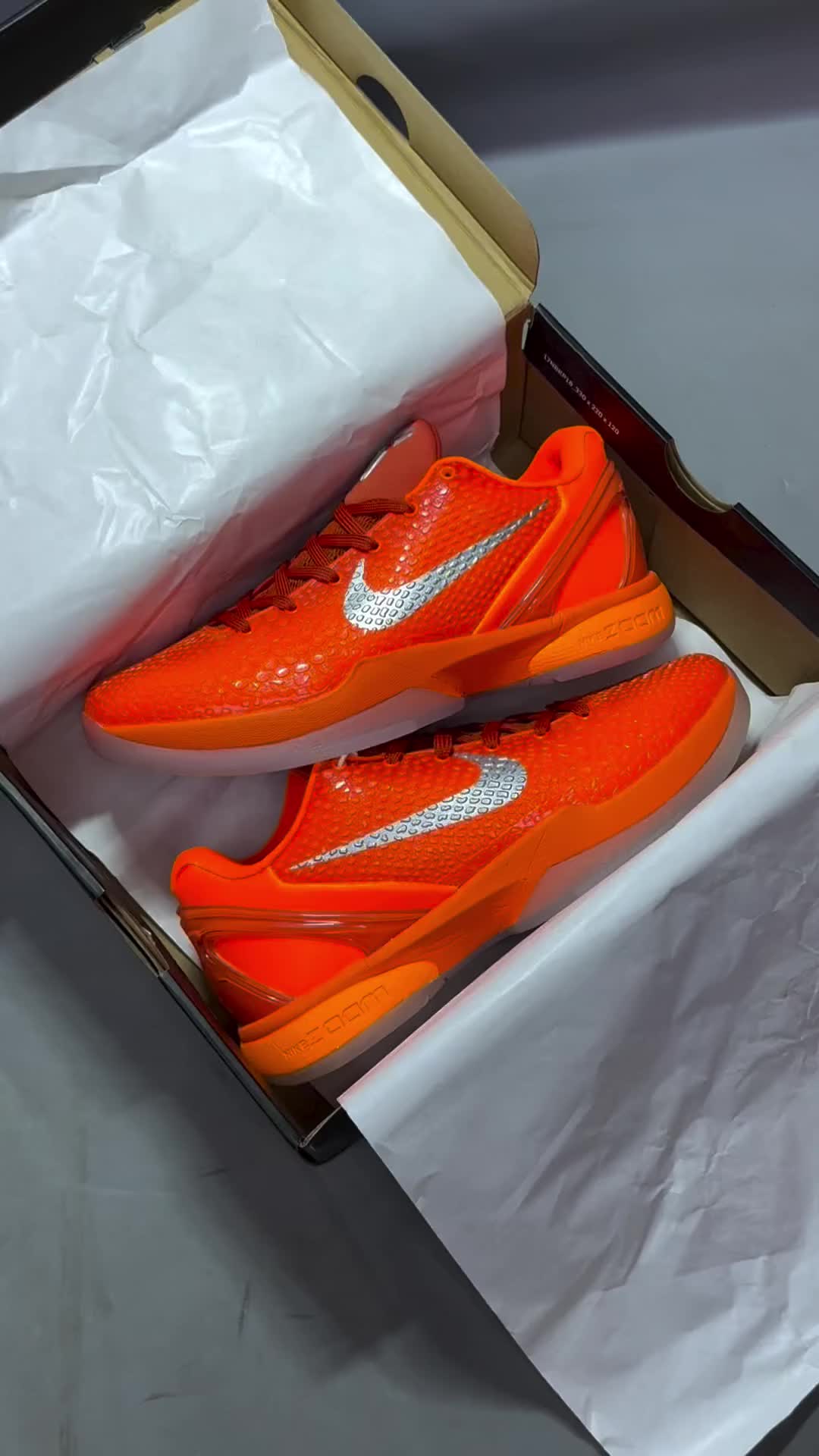 橙光炸裂🍊Nike Kobe 6 科比6全橙 氛围感直接拉满