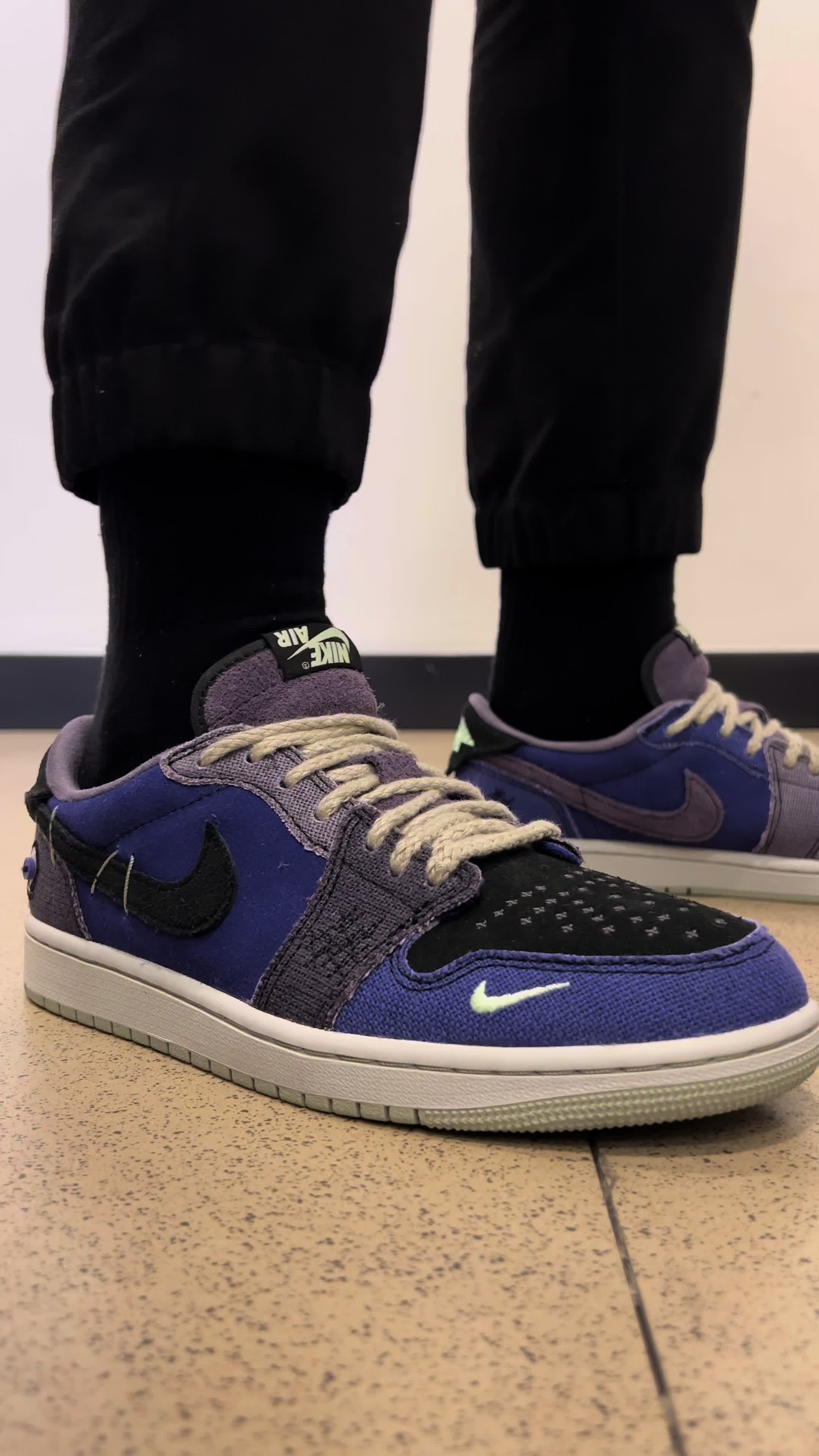 别的先不说颜值紫定行 这双锡安AJ1巫毒娃娃有何魅力？