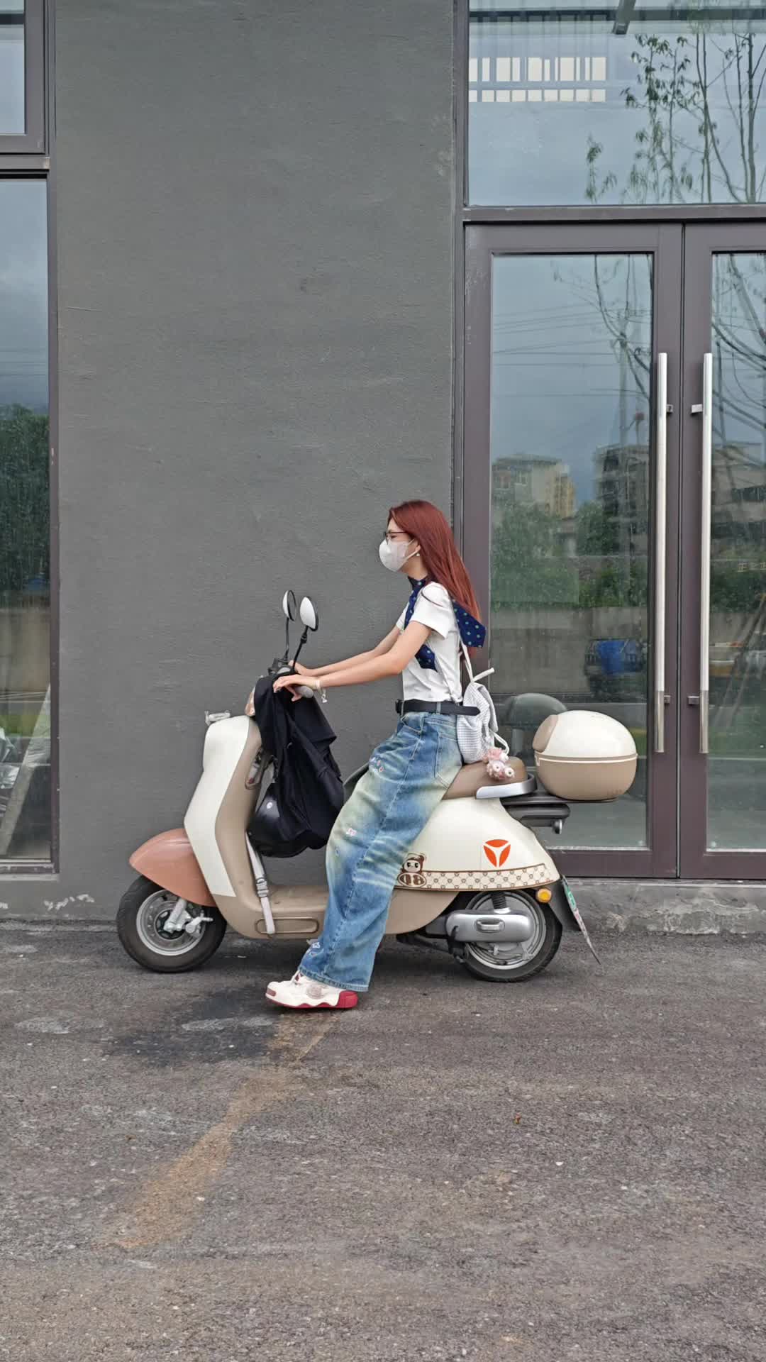 这样穿影响我骑小电驴吗？🛵