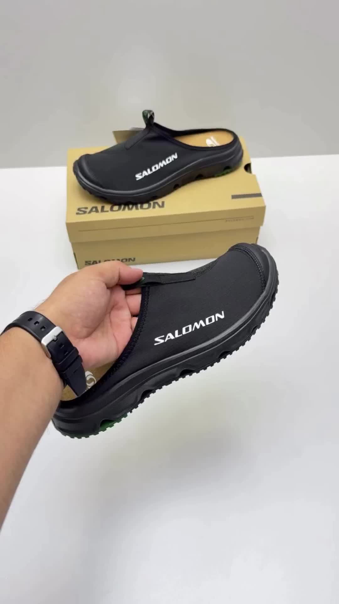 Salomon半拖界「空调鞋」来了💜