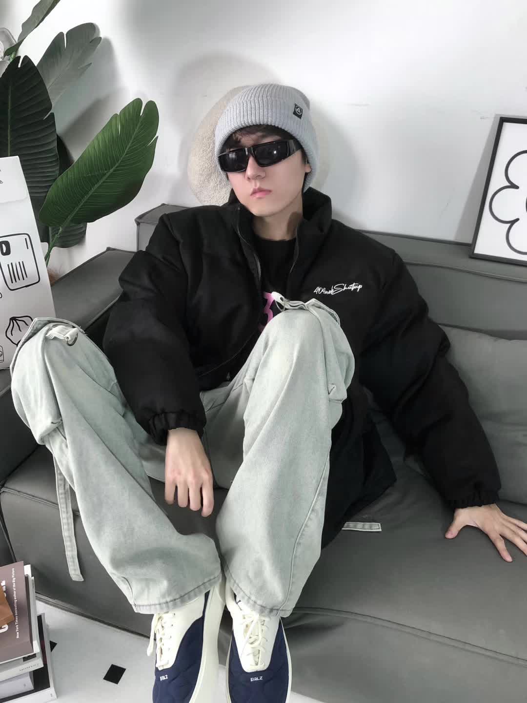 冬天第一件棉服安排上！暖暖的我好爱