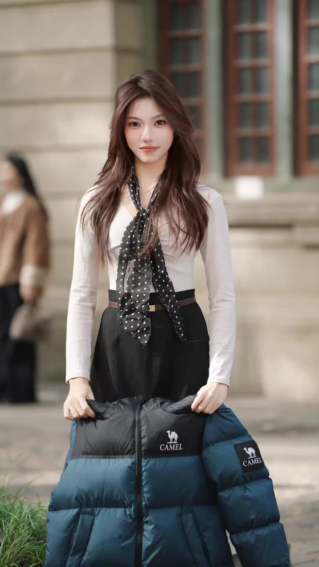 很喜欢这款骆驼羽绒服很好看嘎嘎推荐入手