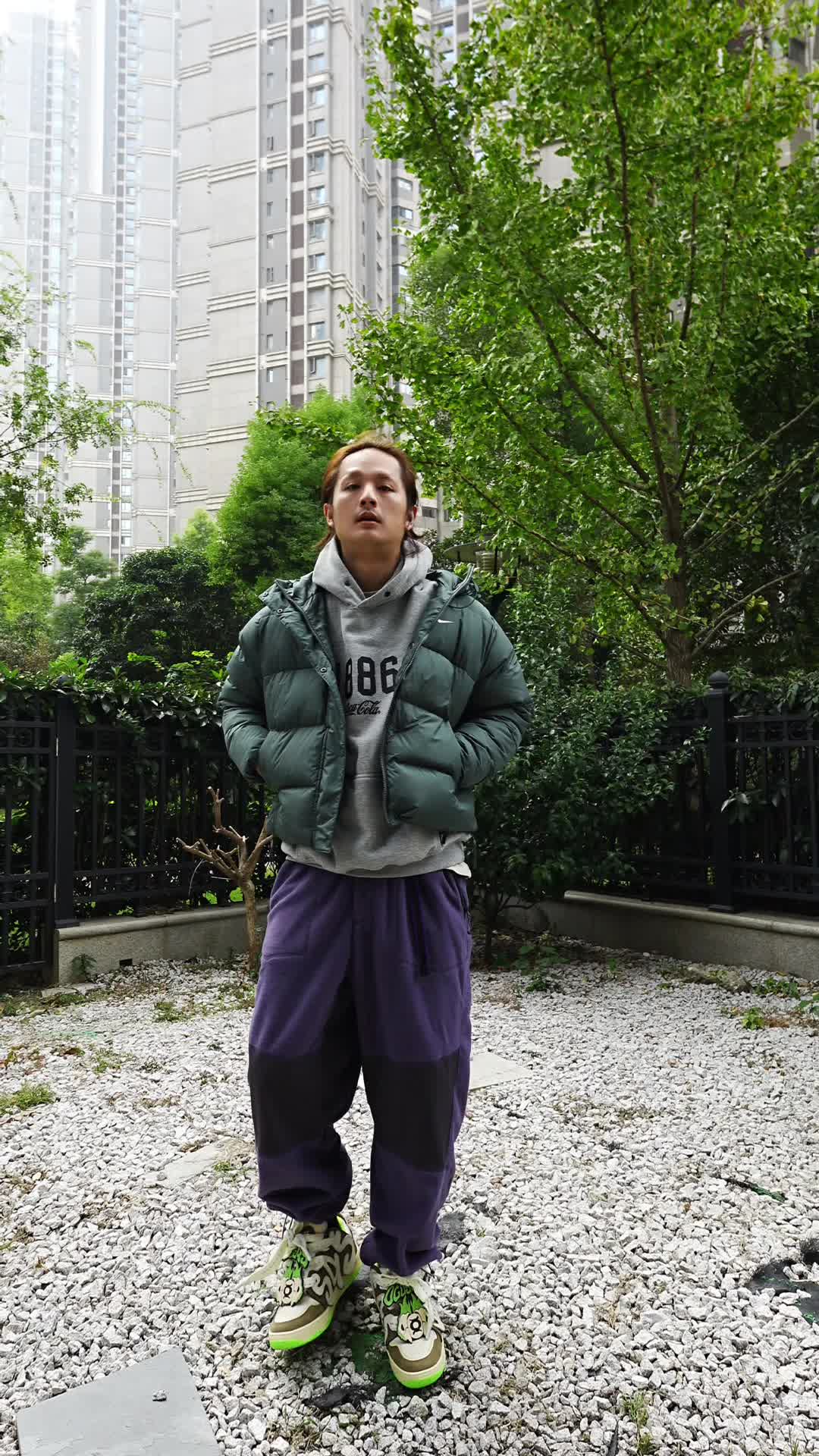 保暖系秋冬男生穿搭日常分享