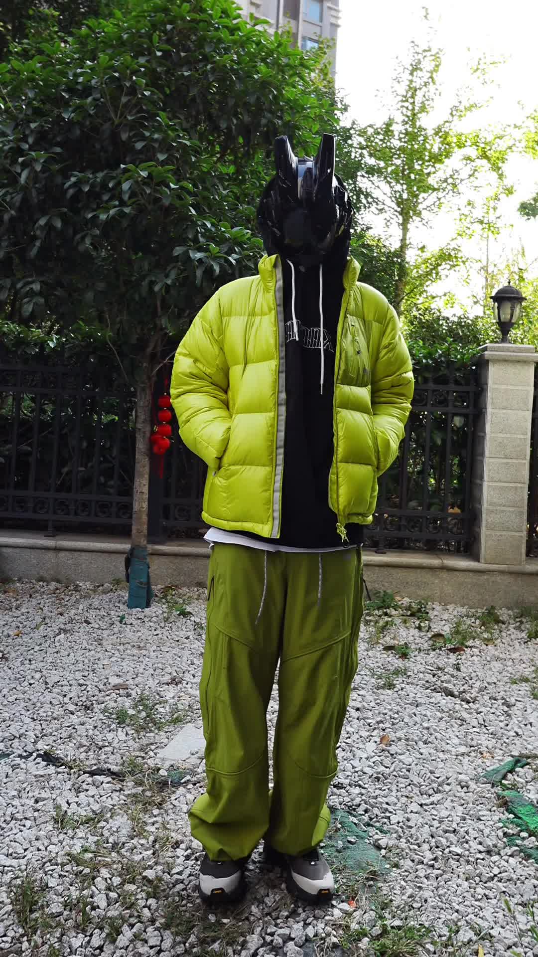 降温系休闲风保暖户外穿搭日常
