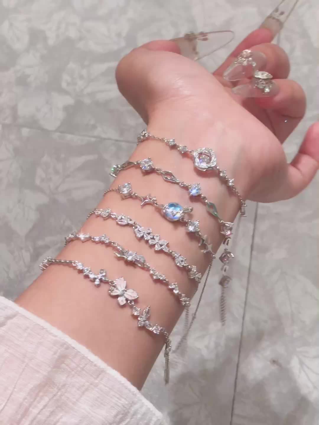 就这？才几克blingbling✨手链尊嘟好好闪啊……