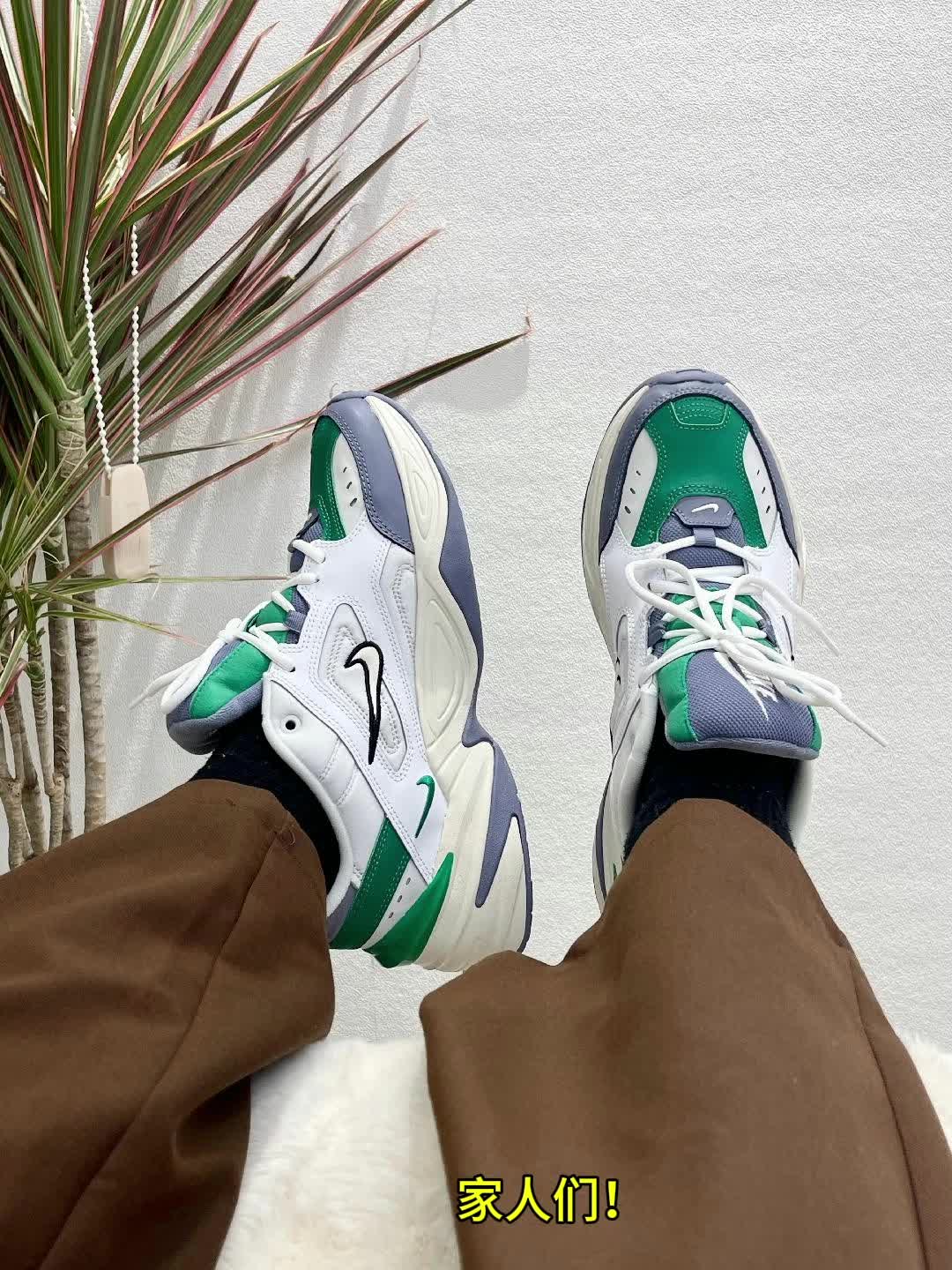 
 时尚潮流新选择！Nike M2K Tekno 灰绿色