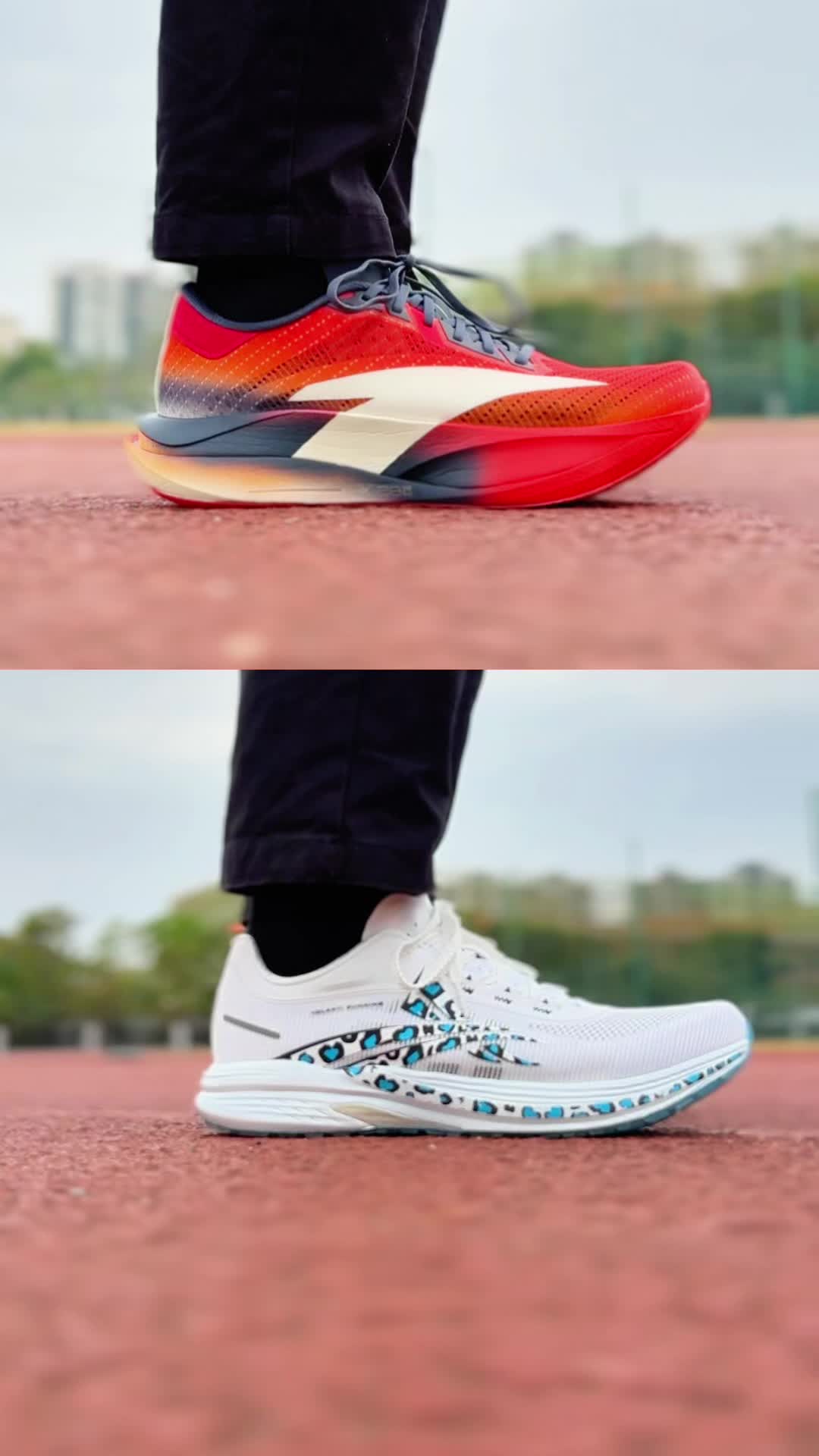 体考两双热门跑鞋怎么选？