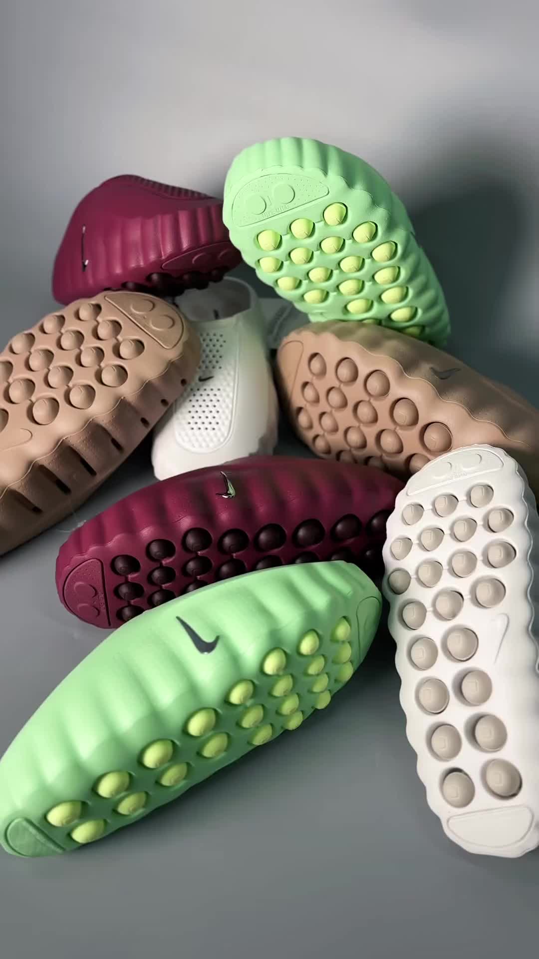 Nike Mind001✨前卫雕塑感拖鞋，多配色一次性开箱