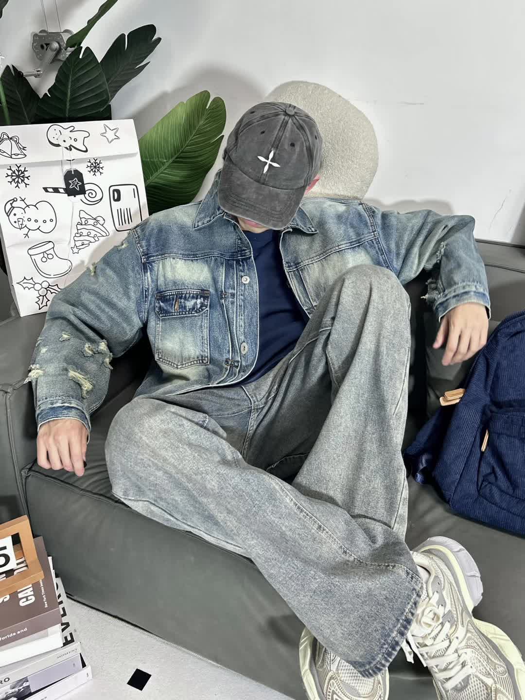 初冬有谁可以拒绝牛仔套装呢