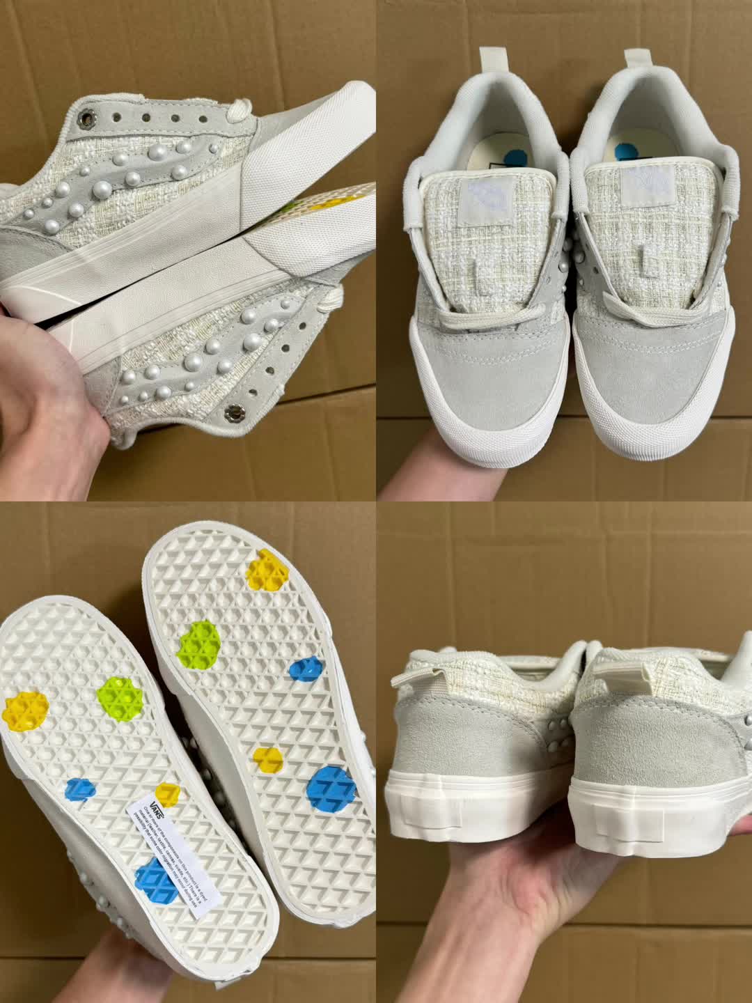 Vans/范斯 Knu-Skool 复古美式 时尚 面包鞋