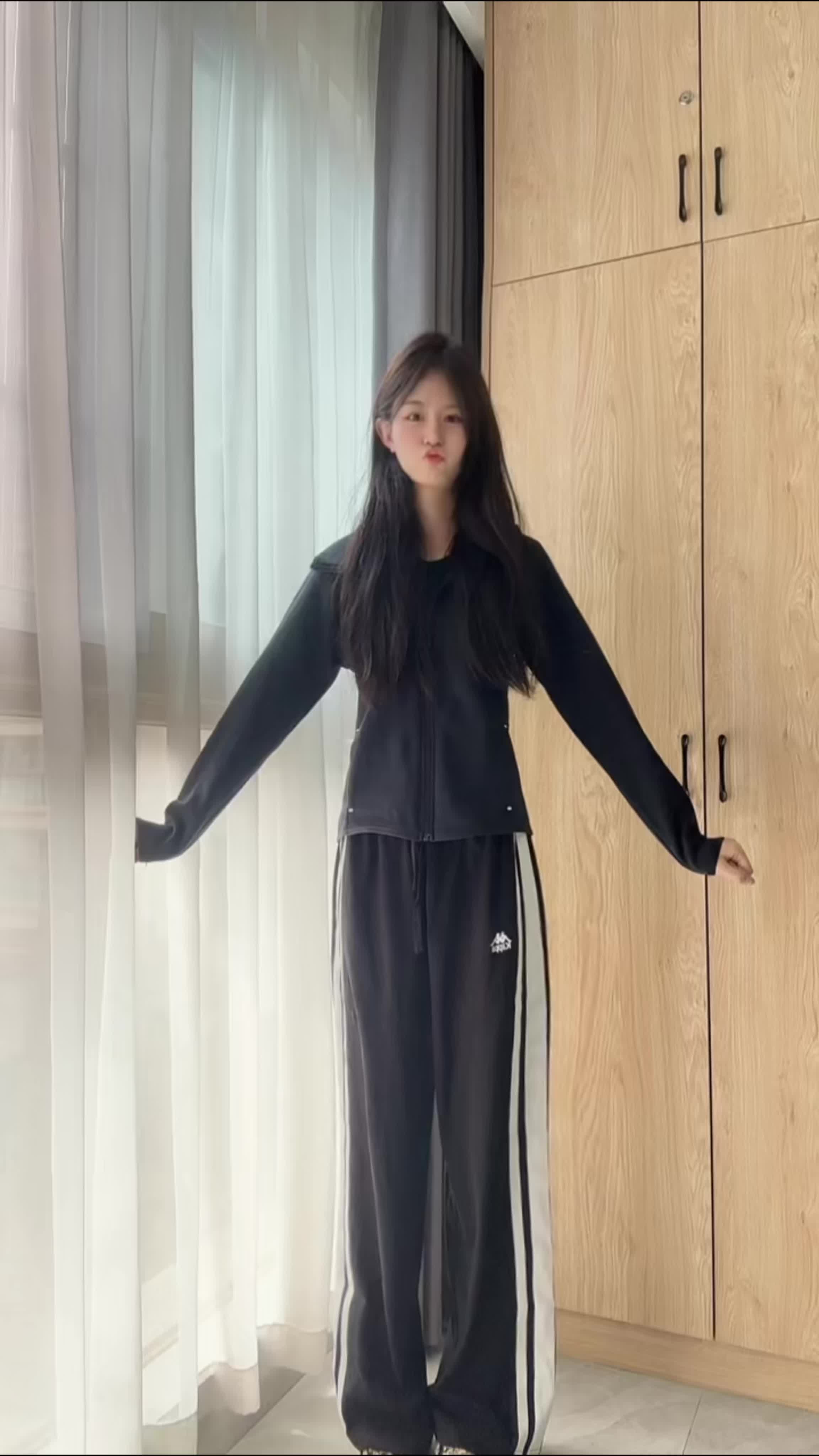 显瘦又舒服的一条裤子