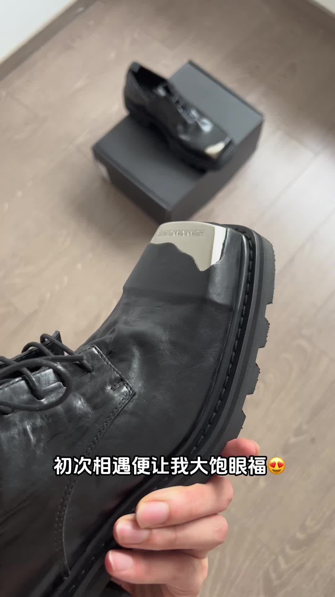 质感拉满的方头德比鞋