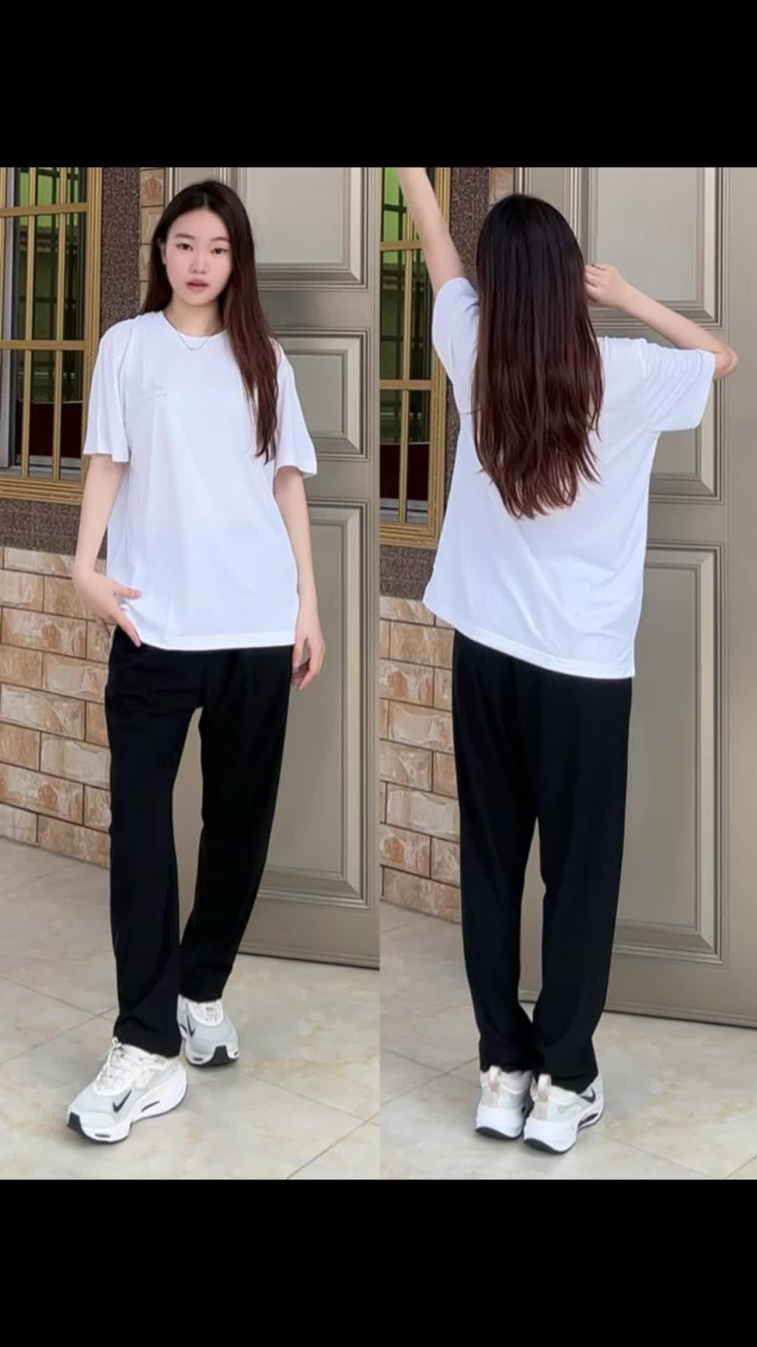 OOTD | 简约白t😌属于夏日的随性慵懒～