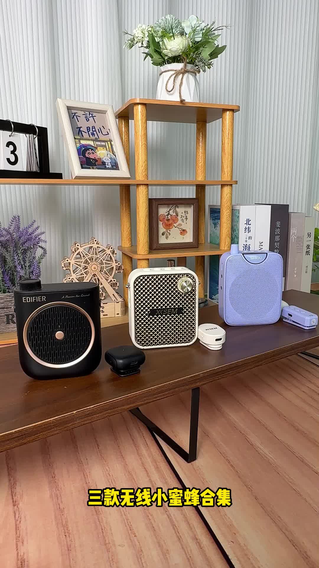 无线扩音器哪个牌子好？西圣、漫步者、十度三款小蜜蜂对比推荐测评