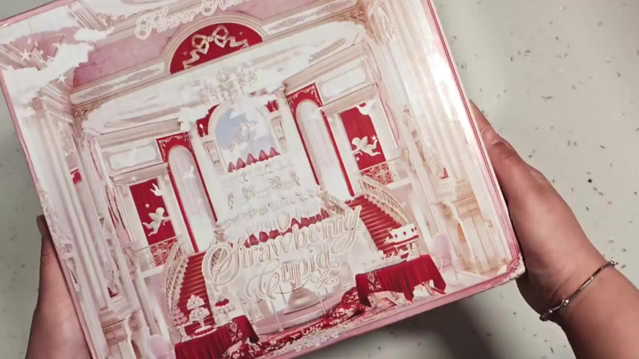 彩妆开箱|草莓丘比特小all in