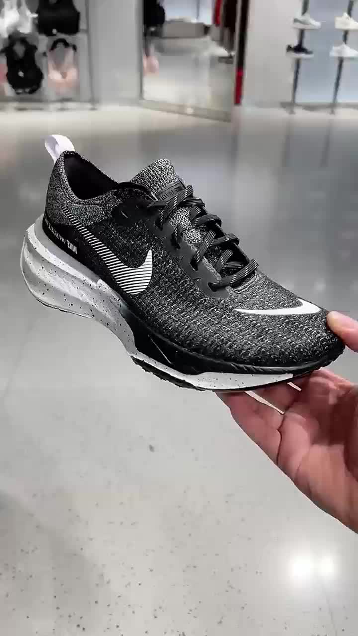 Nike Invincible 3 潮流舒适百搭减震防滑 低帮 休闲训练跑步鞋 男款 黑